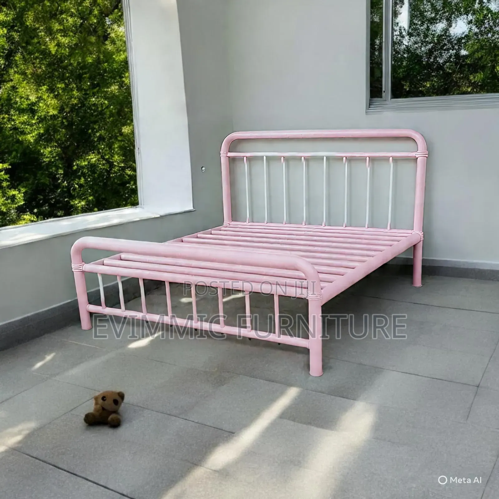 Industrial Metal Bed