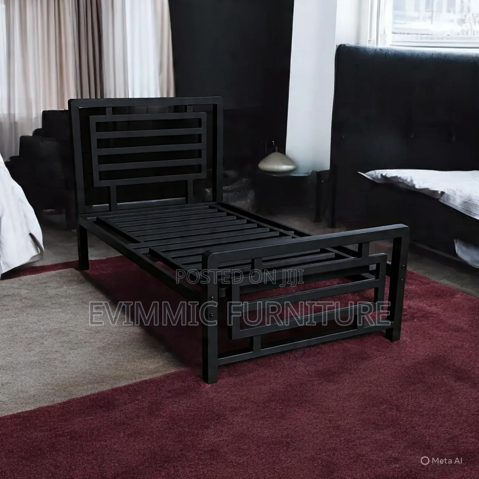 3.5 by 6 Durable Industrial Metal Bed