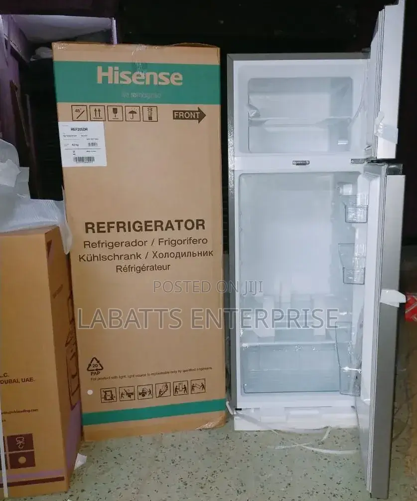 Hisense 91l Double Door Fridge