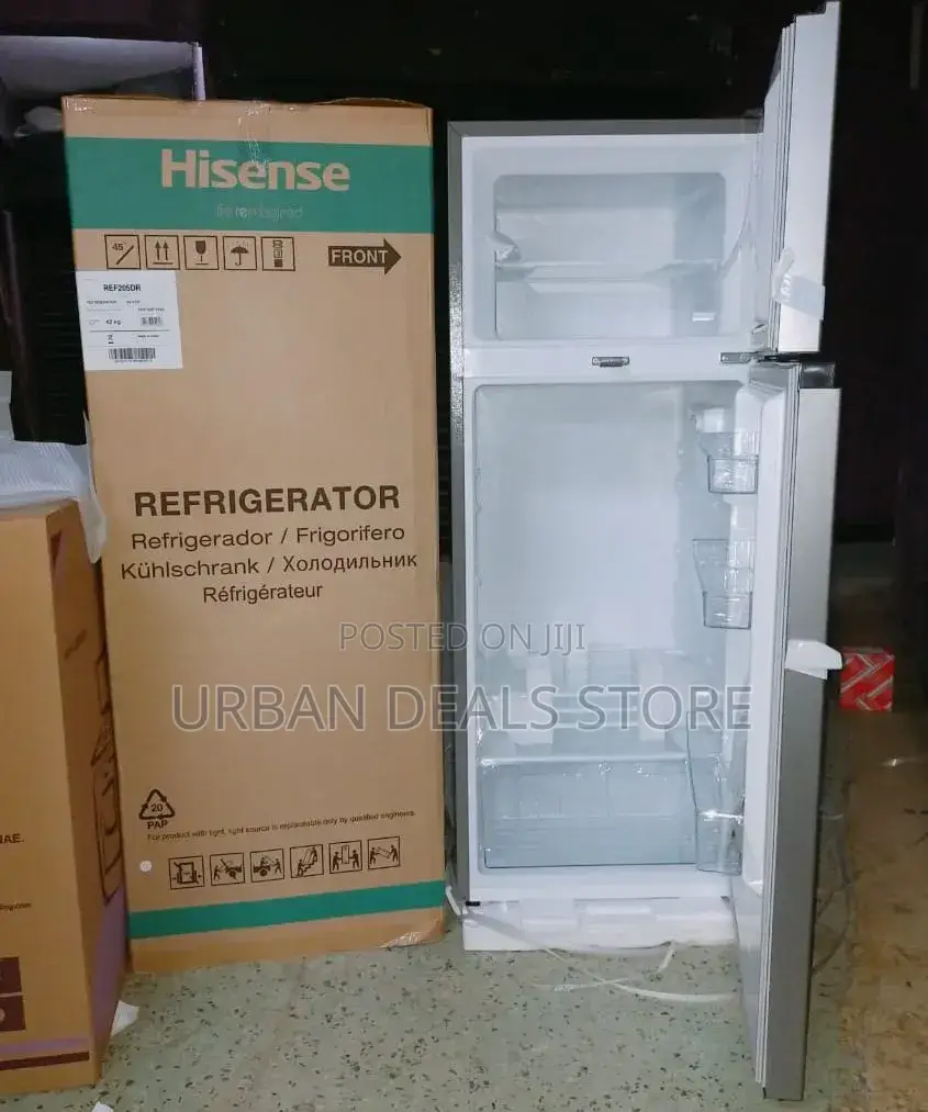 Hisense Fridge 91 Liters Double Door Ref91dr (2yrs Wrty)