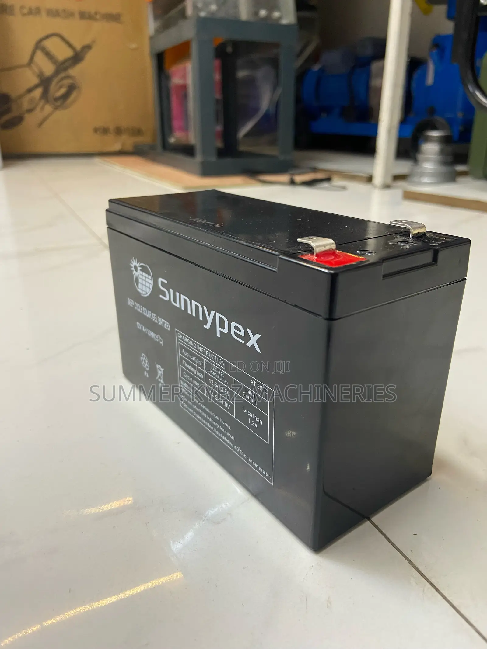 Sunnypex 12v 7ah Deep Cycle Gel Battery