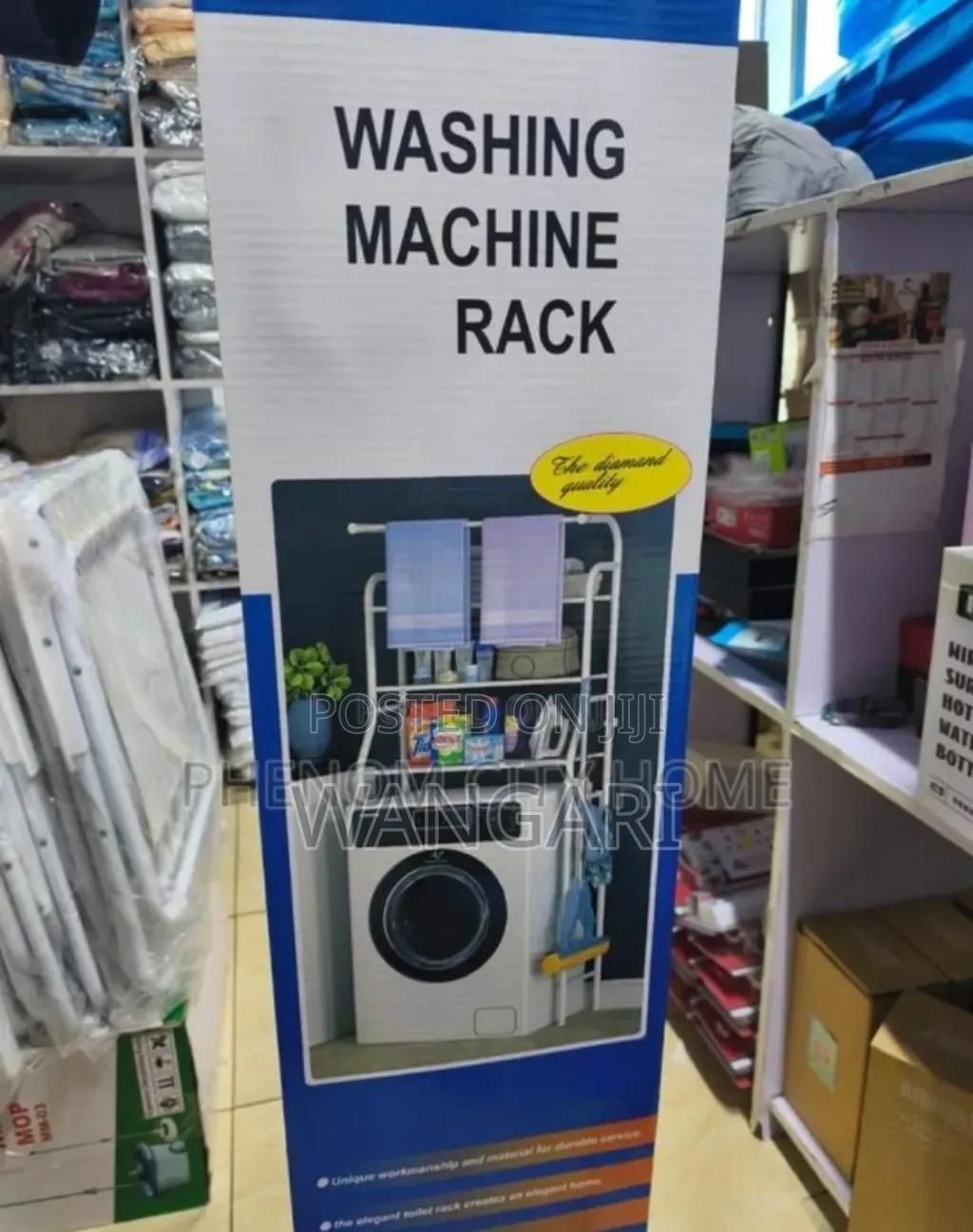 Over the Washing Machine Rack. Washing Machine Rack
