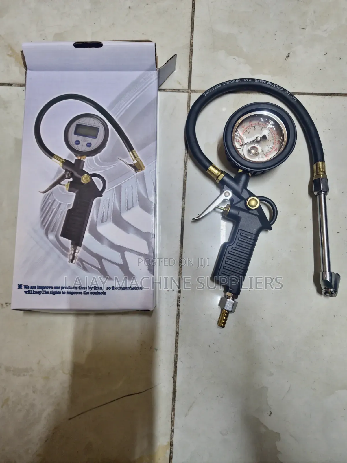 Mercury Compressor Pressure Gauge