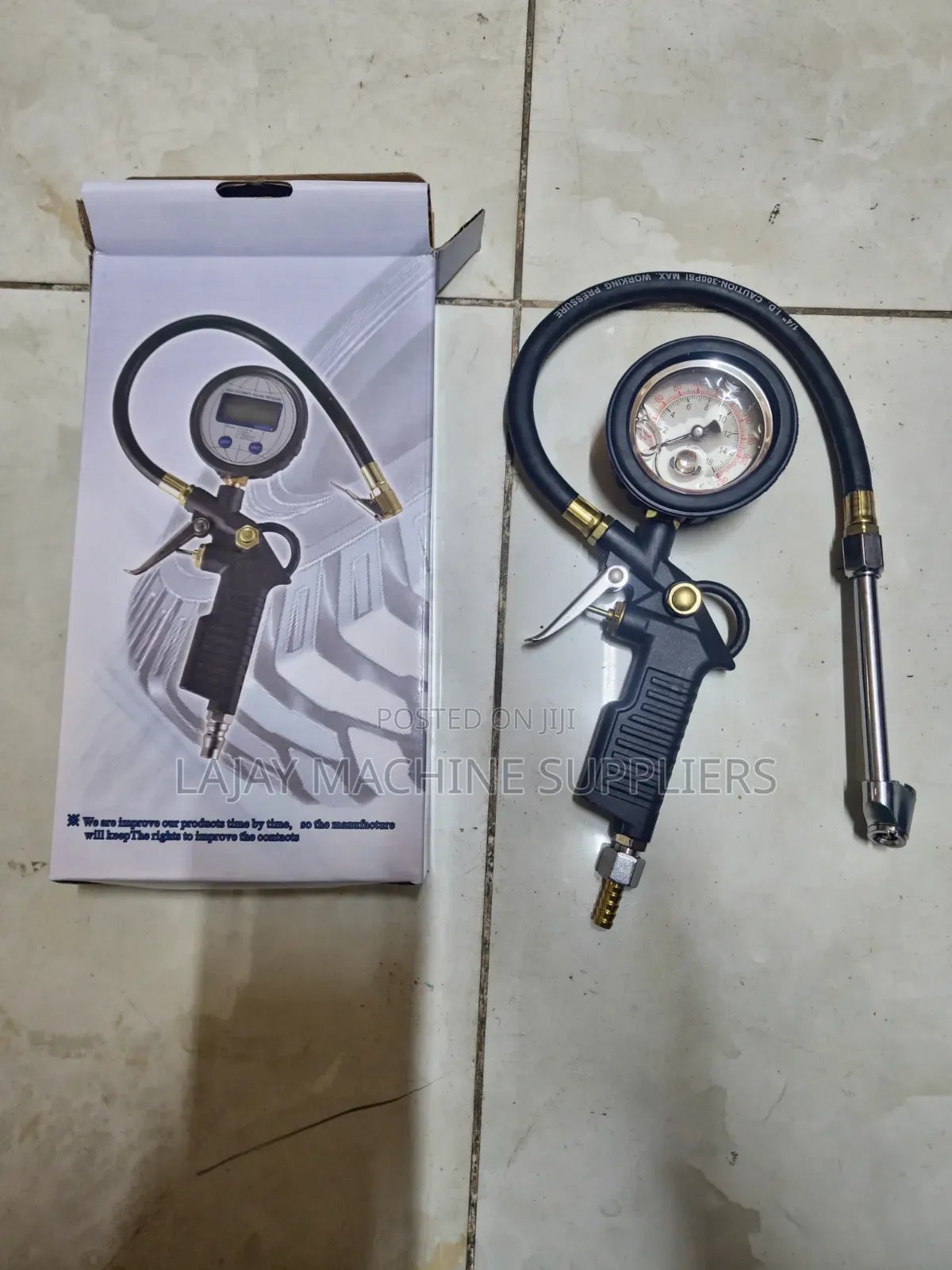 Mercury Compressor Pressure Gauge