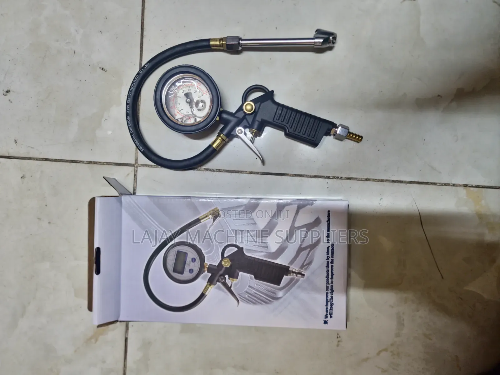 Mercury Compressor Pressure Gauge