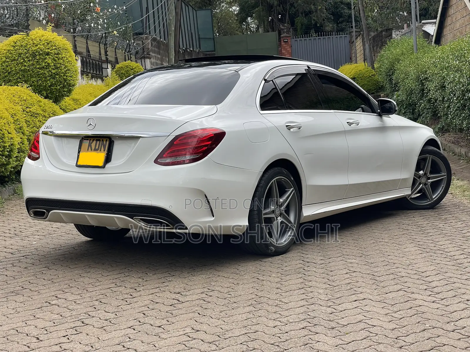 Mercedes-Benz C200 2016 White