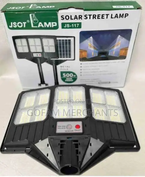 500w High Brightness Double Sided Waterproof Solar Street Light