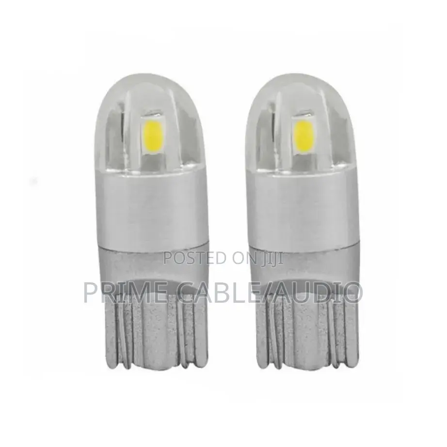 12 T10 Parking Bulb (Led) – Red, Blue, Pink, Yellow .Pair