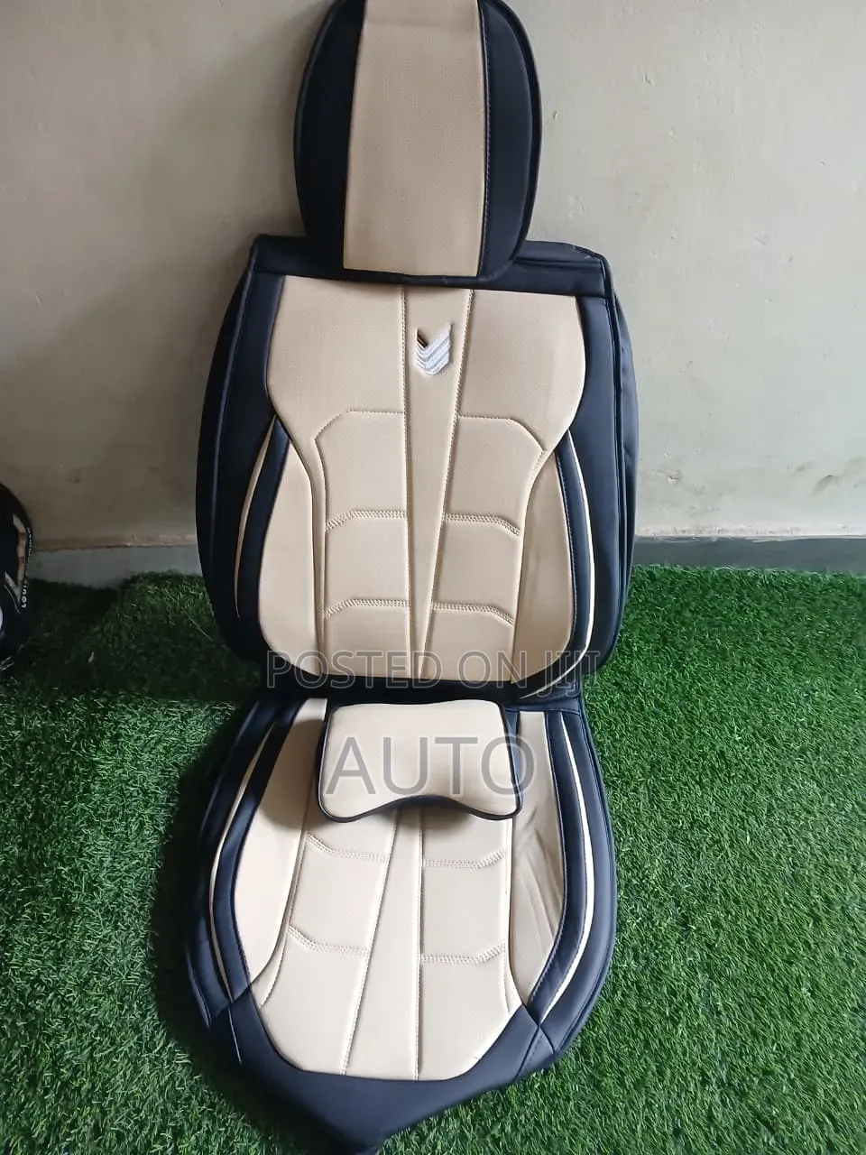 Luxury Car Seat Cover Cushion – Leather Universal Fit
