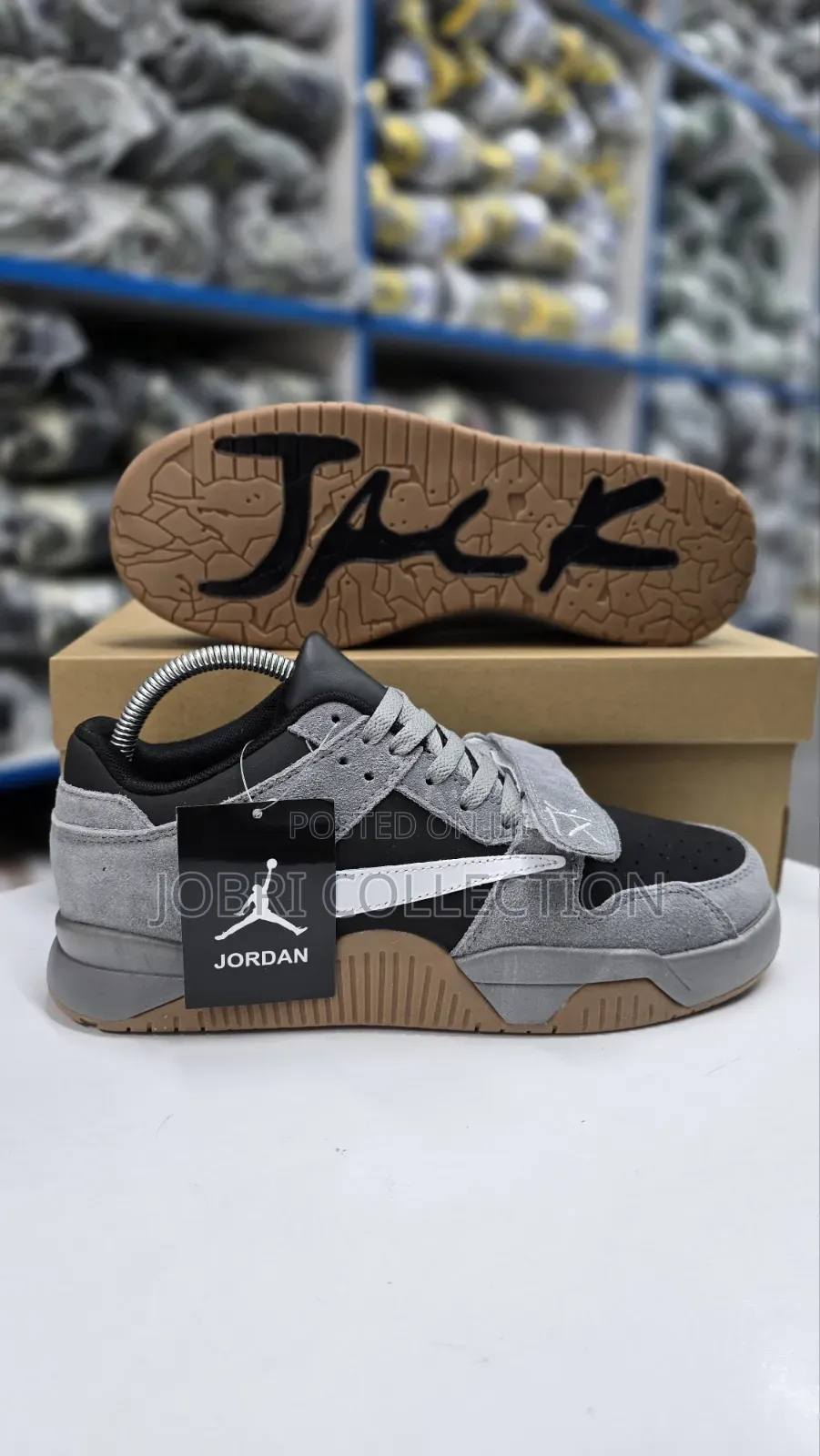 Jordan Jumpman Jack X Travis Scott "Sail" Sneakers
