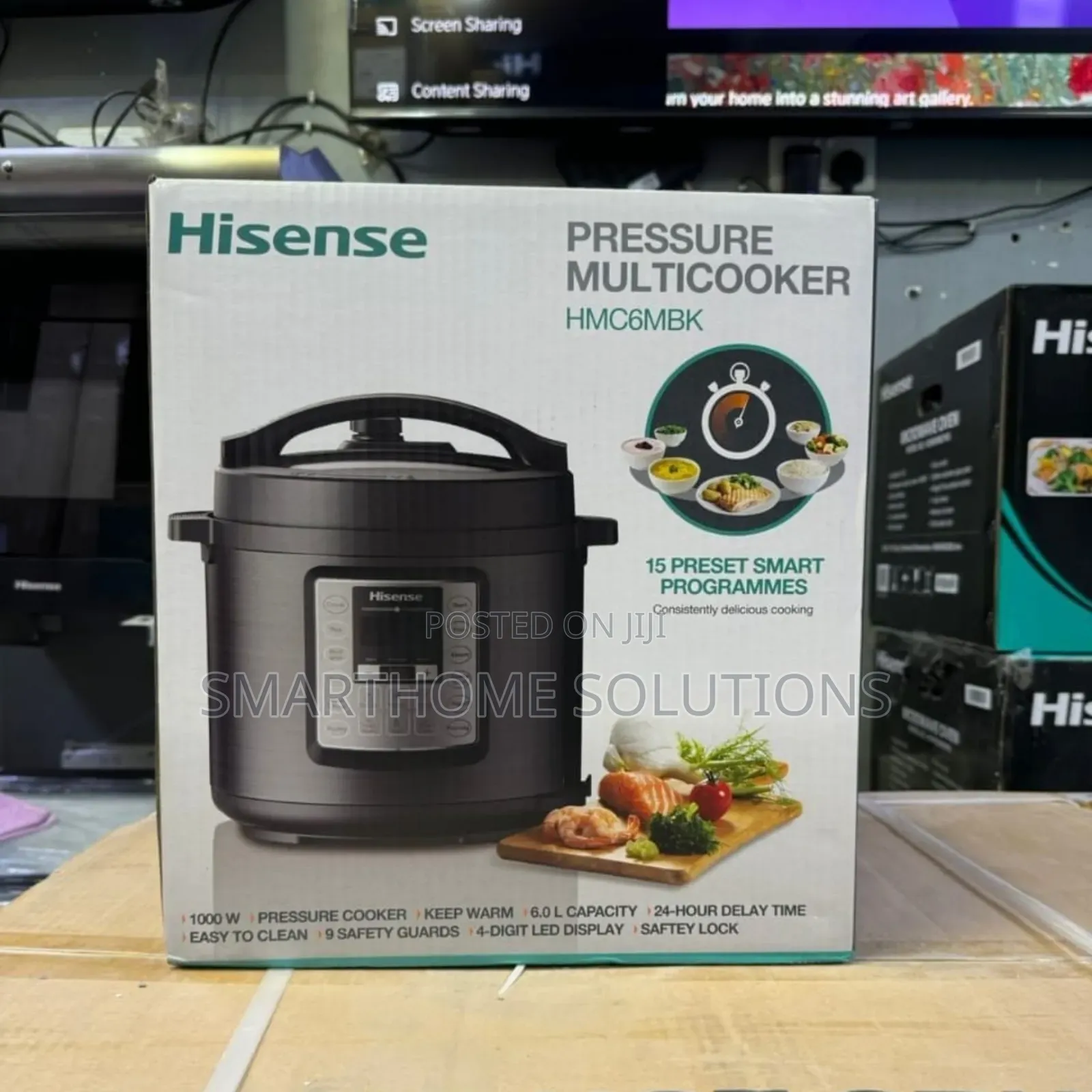 Hisense Pressure Cooker 6 Liters 6-in-1 Multi Cooker