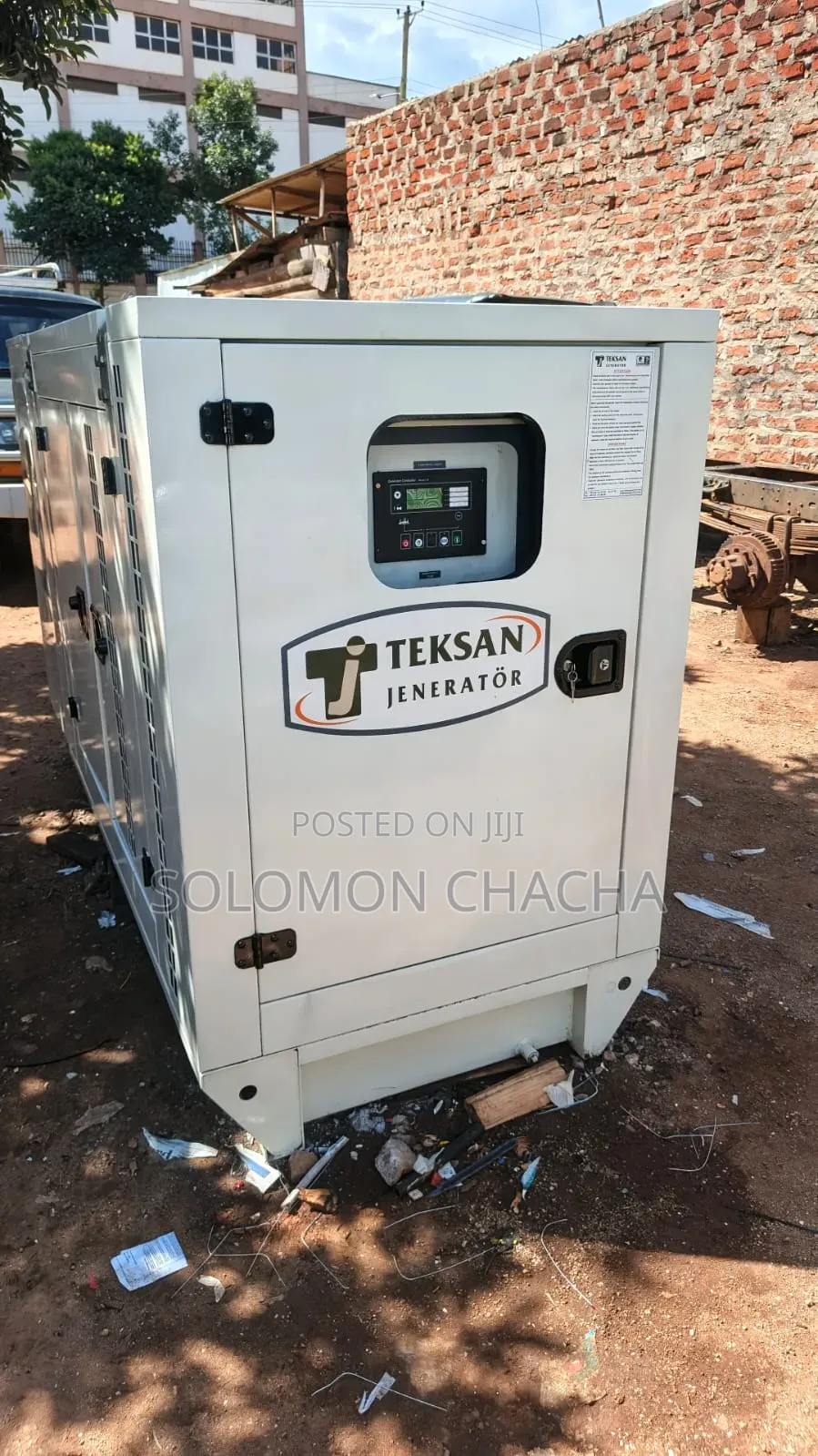 Teksan Ex Uk 20kva Slightly Used Water Cooled Generator