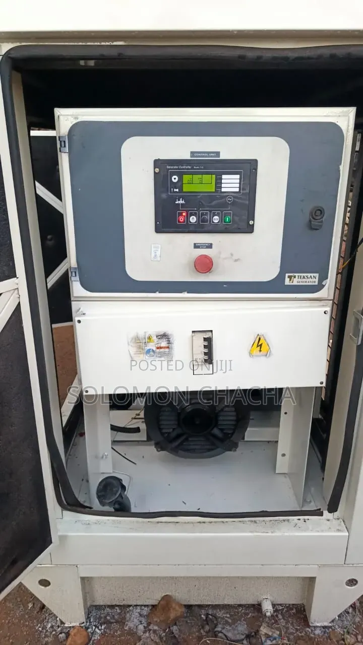 Teksan Ex Uk 20kva Slightly Used Water Cooled Generator