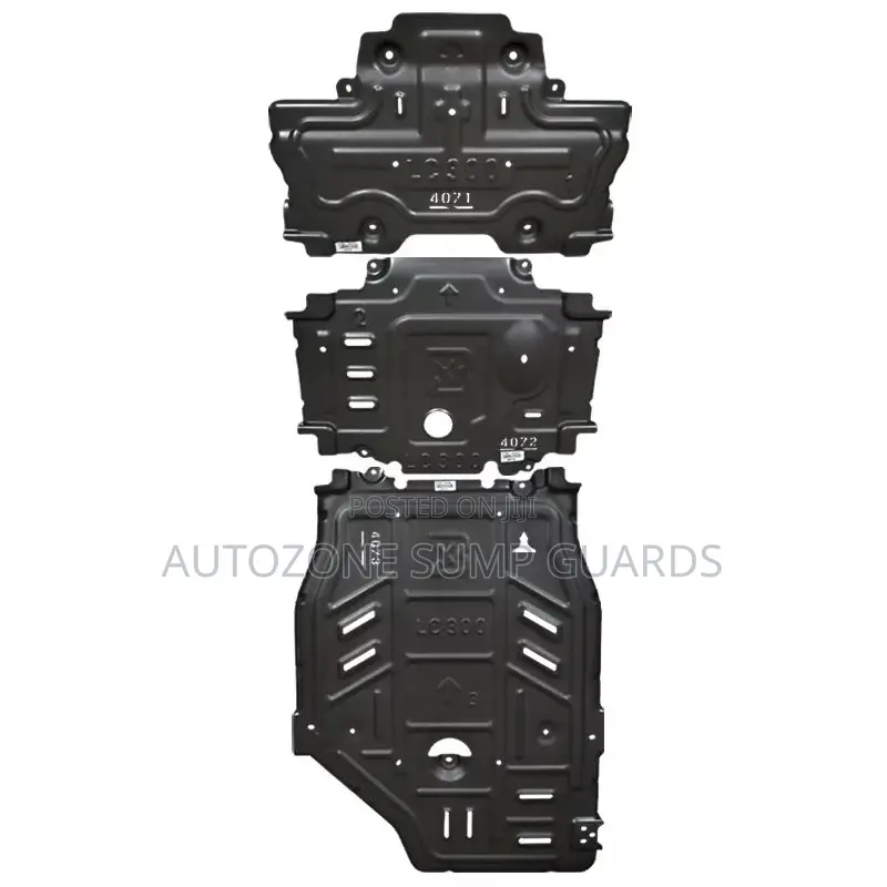 Land Cruiser Heavy Duty Steel Sump Guards Lc200 / Lc250 /Lc300 3mm