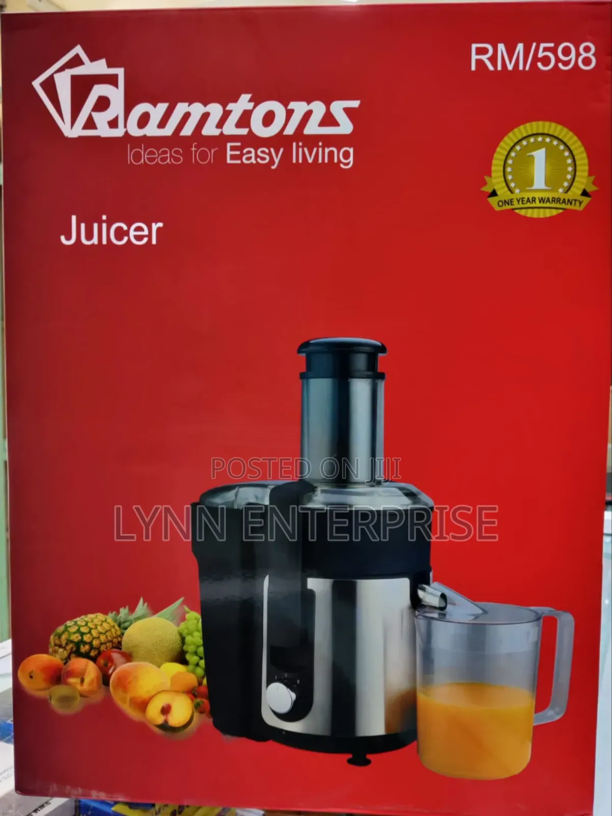 **Ramtons Juicer Rm598 800w