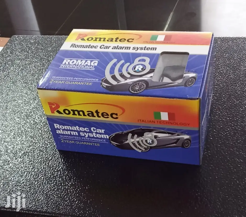 New Romatec Brand Car Alarm With Cut Off, Free Installation