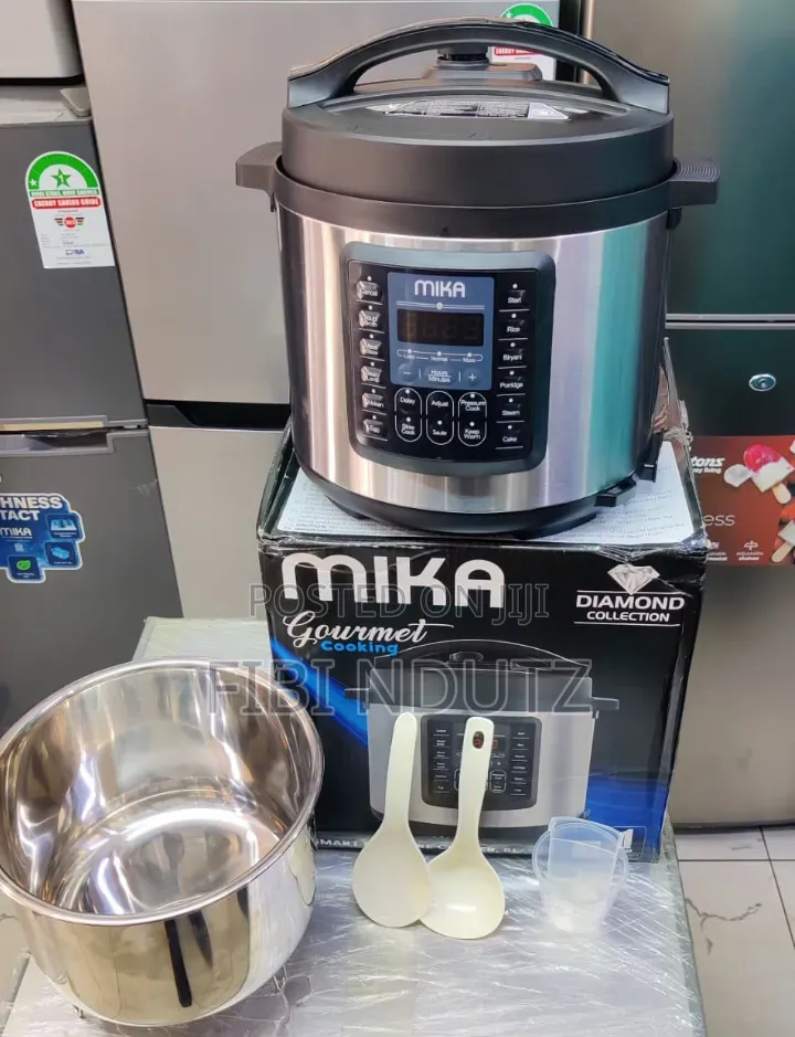 Stainless Steel Mika 6litres Electric Pressure Cooker