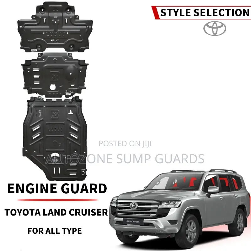 Engine Sump Guard Skid Plate for Land Cruiser Prado Lc250 Lc300