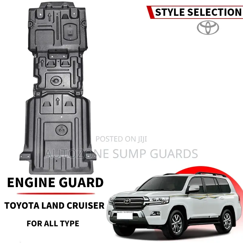 Engine Sump Guard Skid Plate for Land Cruiser Prado Lc250 Lc300