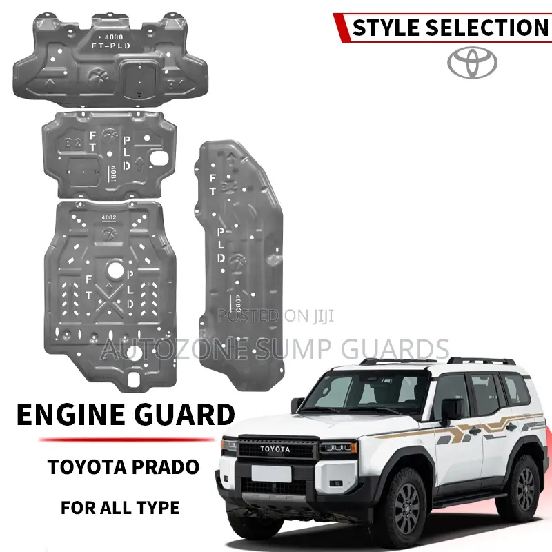 Engine Sump Guard Skid Plate for Land Cruiser Prado Lc250 Lc300