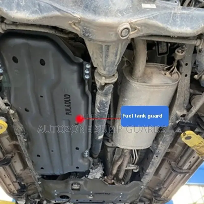 4x4 Full Set Steel Skid Plate 3mm Car Engine Guard Auto for Prado
