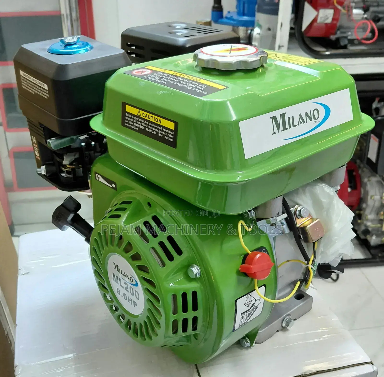 Ml200 Milano Italia Petrol Engine 8hp With Pulley