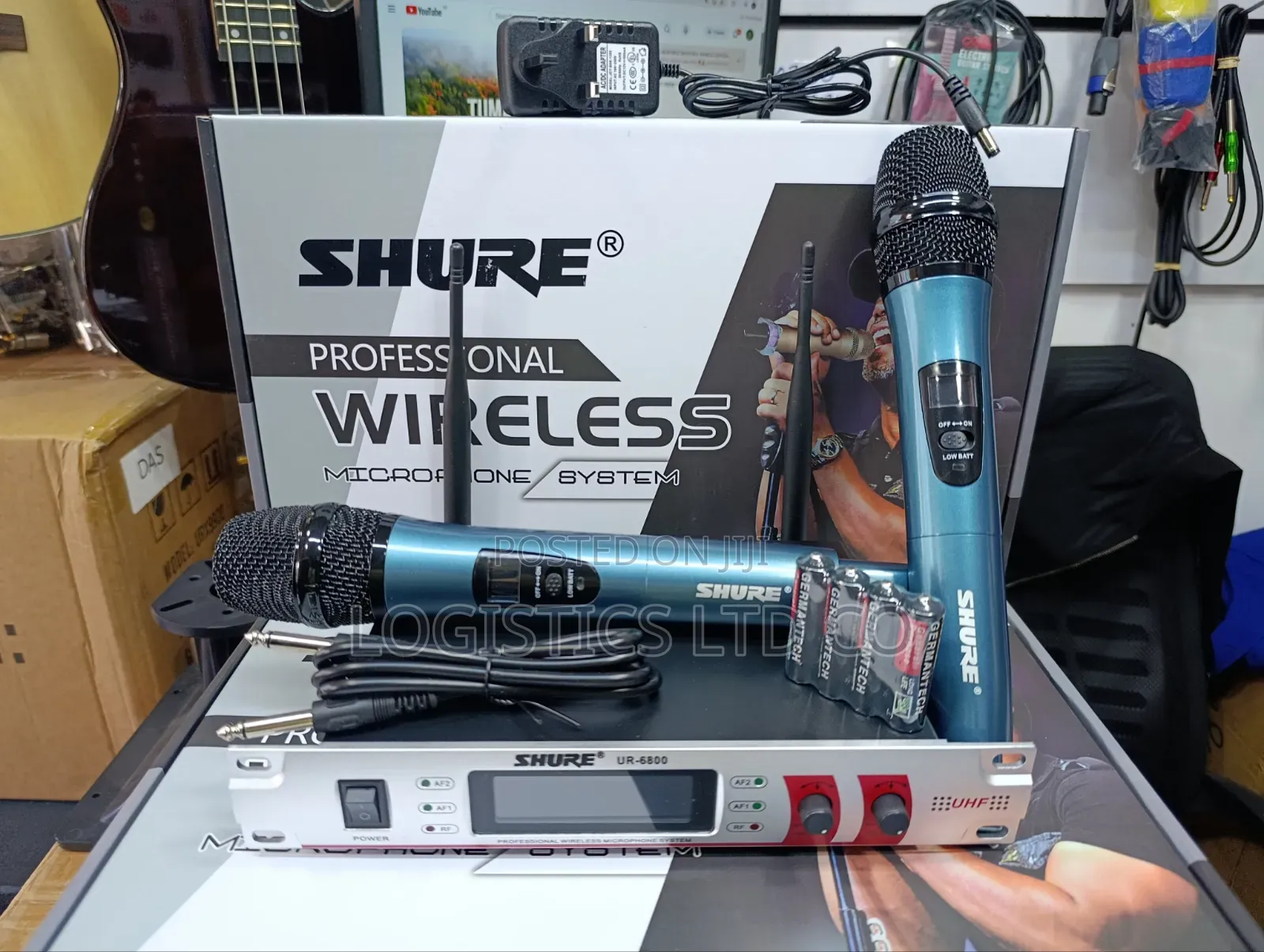 Shure Ur-6800 Uhf Wireless Professional Microphone System