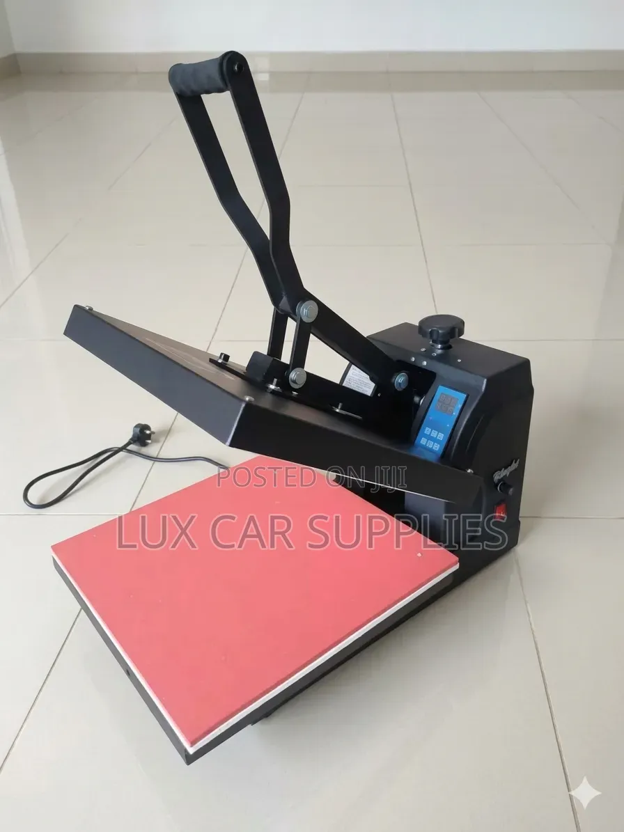 Manual Flatbed Heat Press Machine15" X 15" (38 X 38 Cm) Heating Plate.
