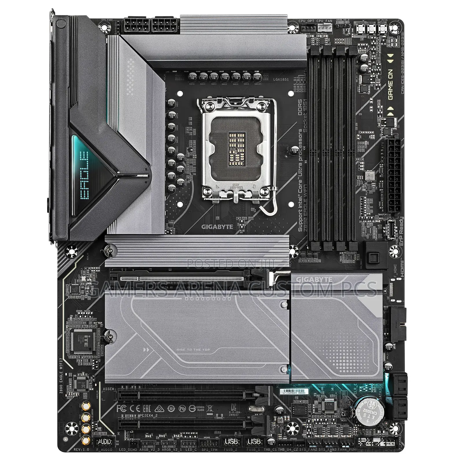 Gigabyte Z890 Eagle Wifi7 Intel Lga 1851 Atx Motherboard