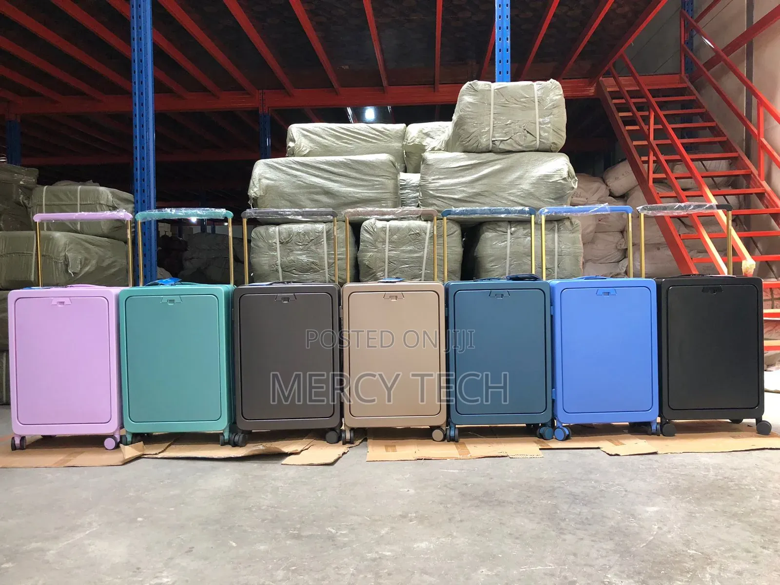 2 Pieces Modern Hard-Shell Travel Suitcase