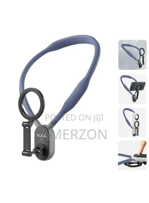 Telesin Magnetic Neck Mount for Phones | Hands-Free Neck