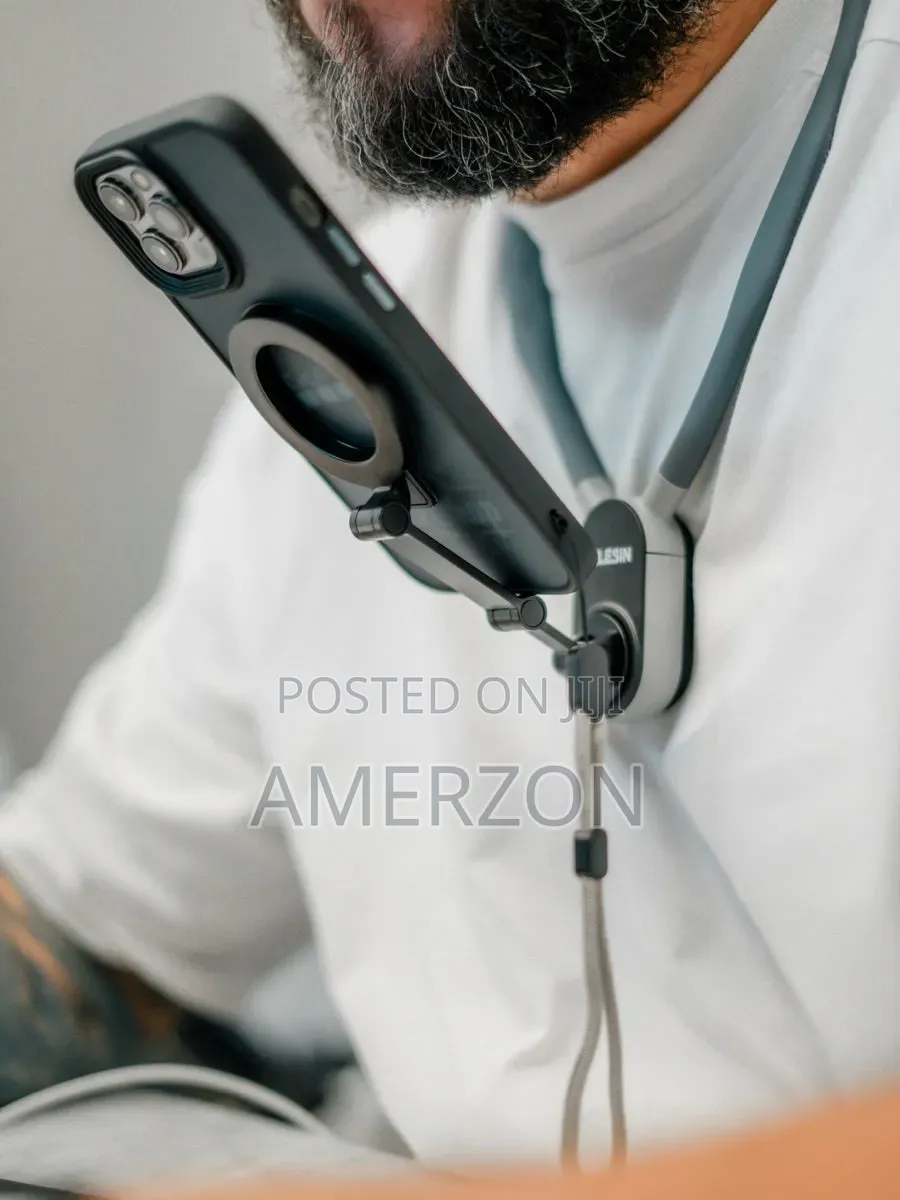 Telesin Magnetic Neck Mount for Phones | Hands-Free Neck