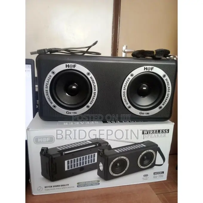 Wireless Speaker Built for Louder Sound