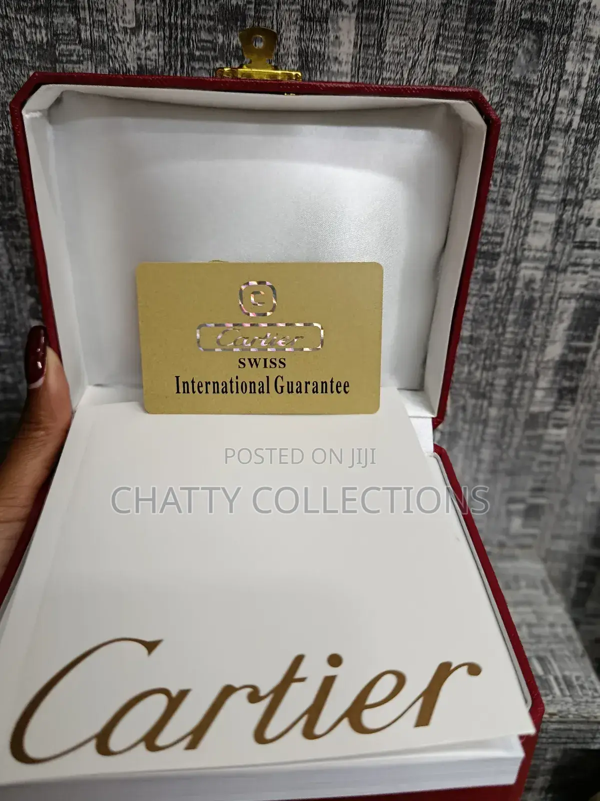 Cartier Branded Box Watch