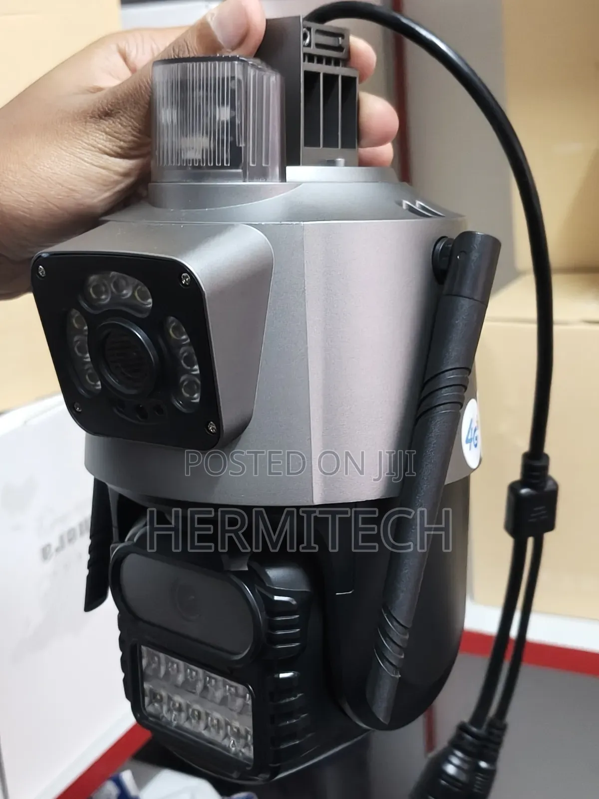 Dual Lens 4g PTZ Electric CCTV (No Wifi Needed)