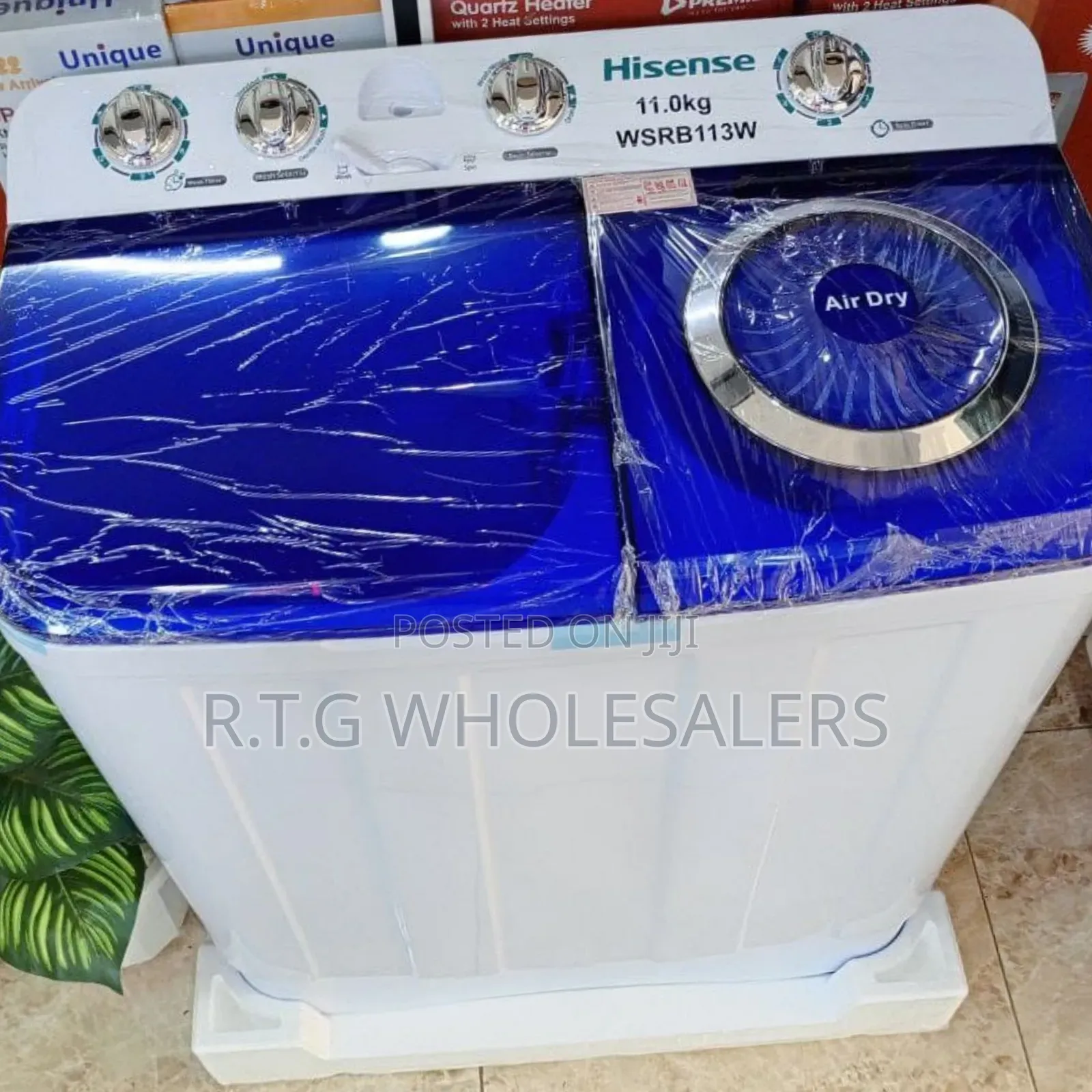 Hisense 7.5kg Top Load Twin Tub Washing Machine