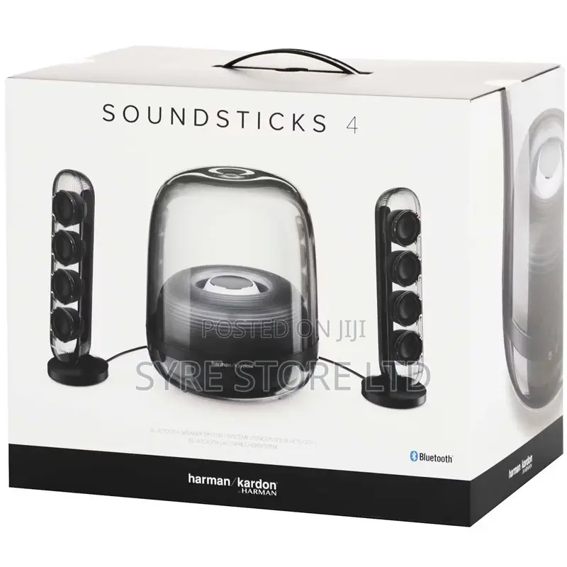 Harman Kardon Soundsticks 4 Bluetooth Wireless 2.1 Speaker System
