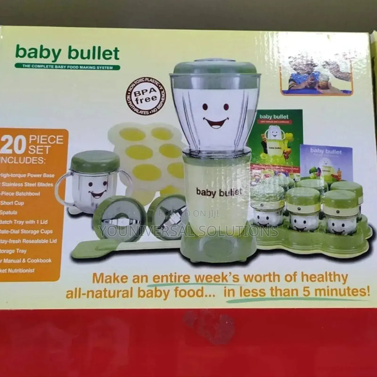 Baby Nutribullet Baby Food Preparation And Storage 20 In 1