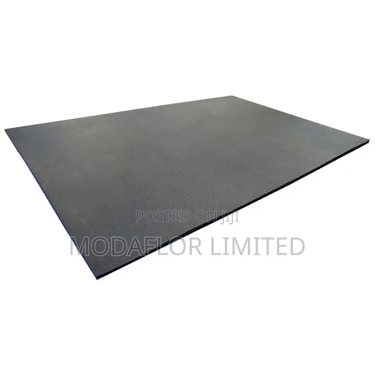 Plain Rubber Floor Mats for Gym and Fitness Training Areas Use
