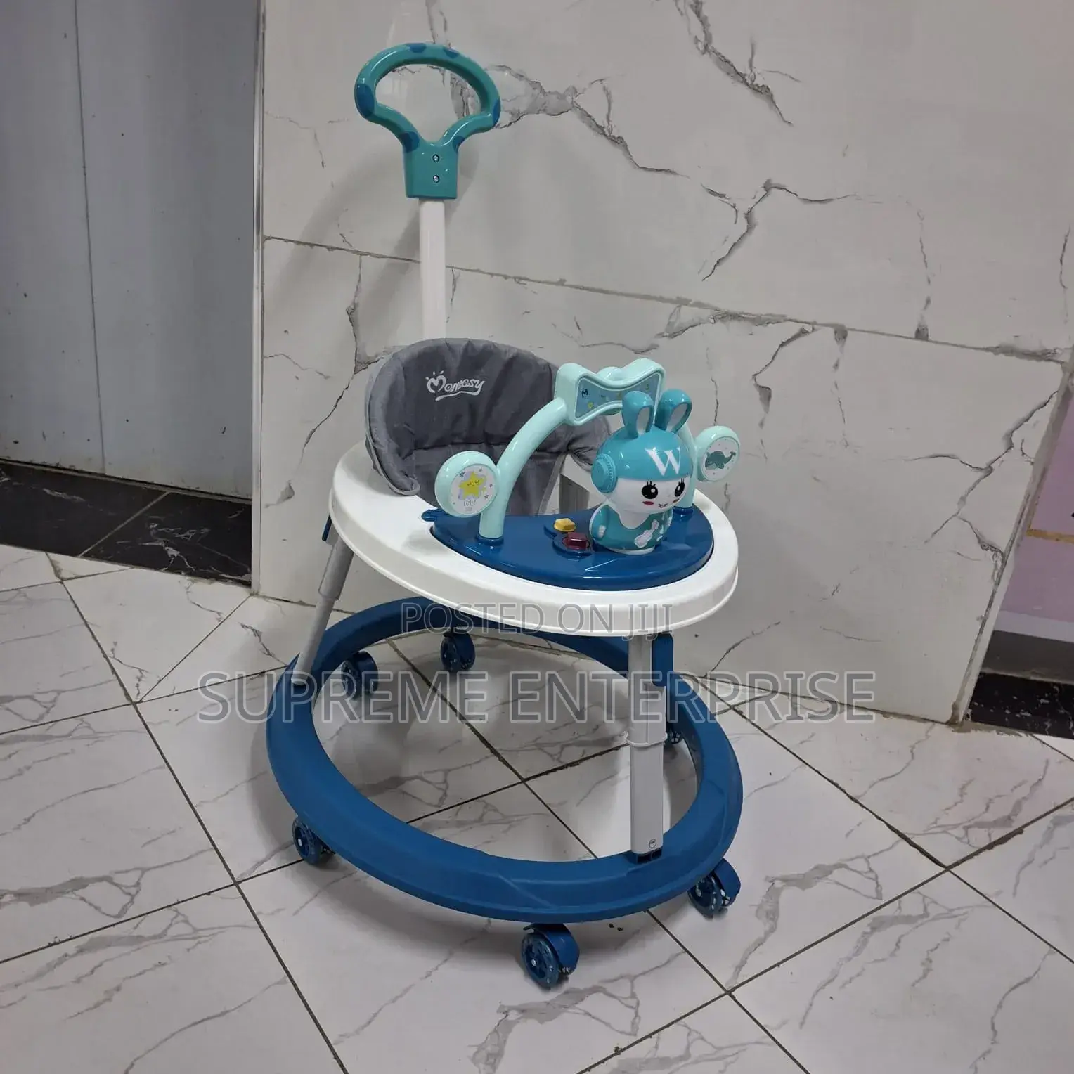 Round Adjustable Baby Walker Baby Girl