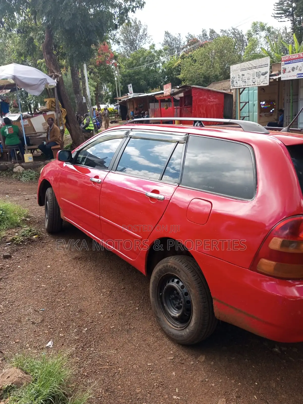 Toyota Corolla Fielder 2004 Red