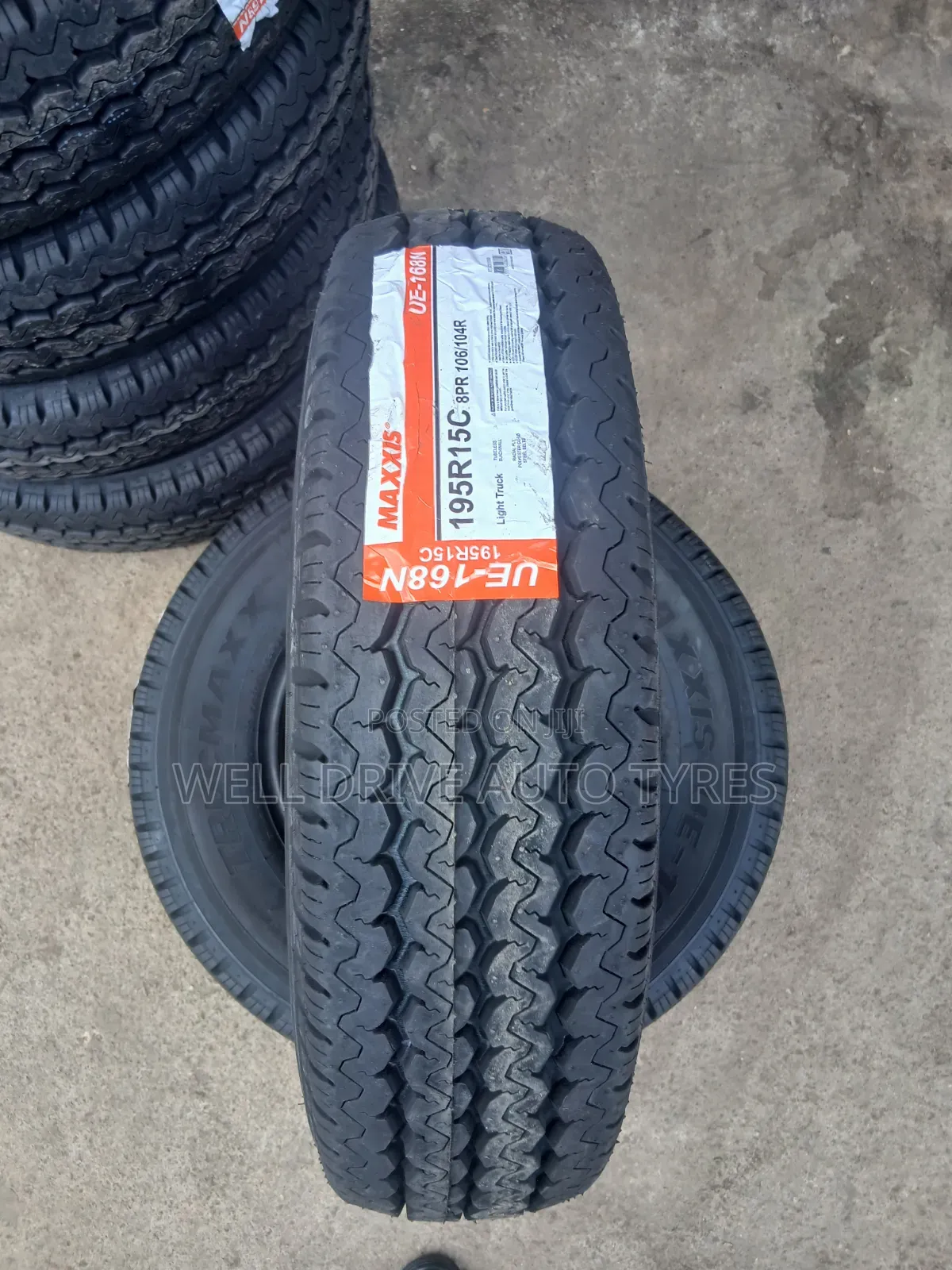 195r15c 8pr Maxxis Tires Ue168n