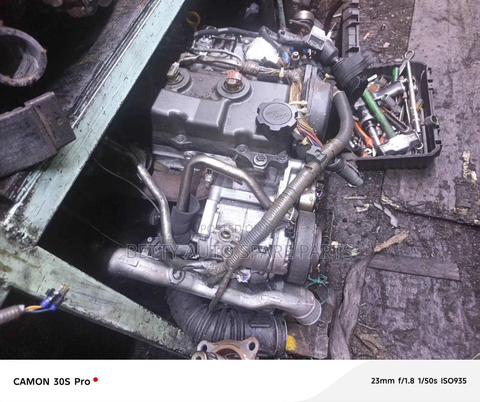 Toyota 2kd Complete Engine 7l Hiace