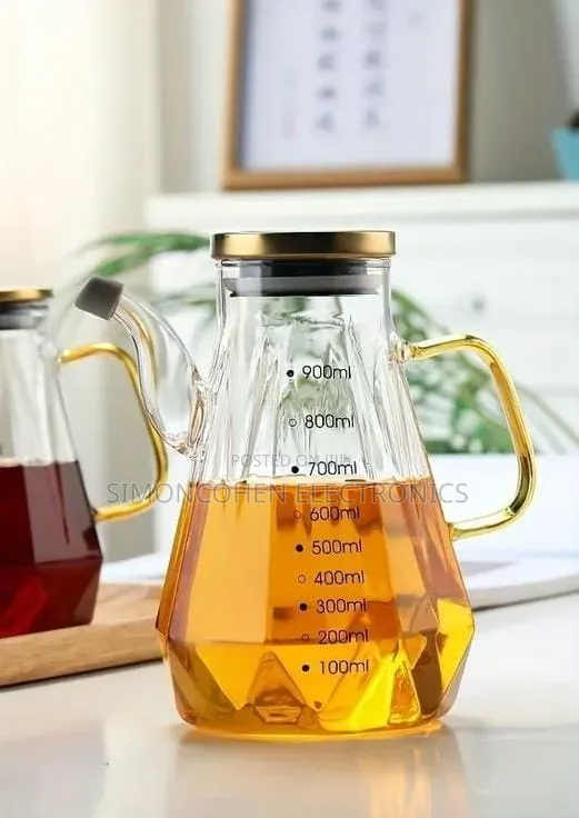 900ml Oil Dispenser Jar With Sprout
