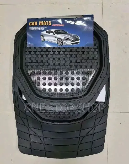 5 Seat All Cars Model Fit Black Silver Mats