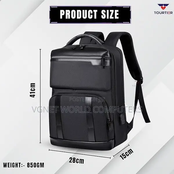 Laptop Backpack –15.6 Inch Laptop Bag With Usb Charging Port.