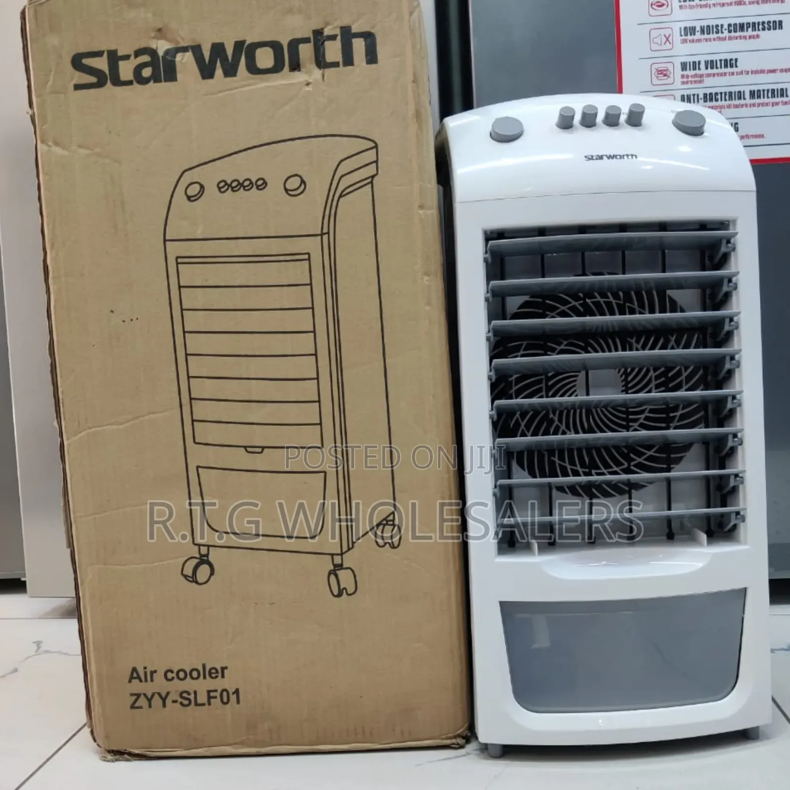 Starworth 4l Air Cooler - Compact Portable Cooling Fan