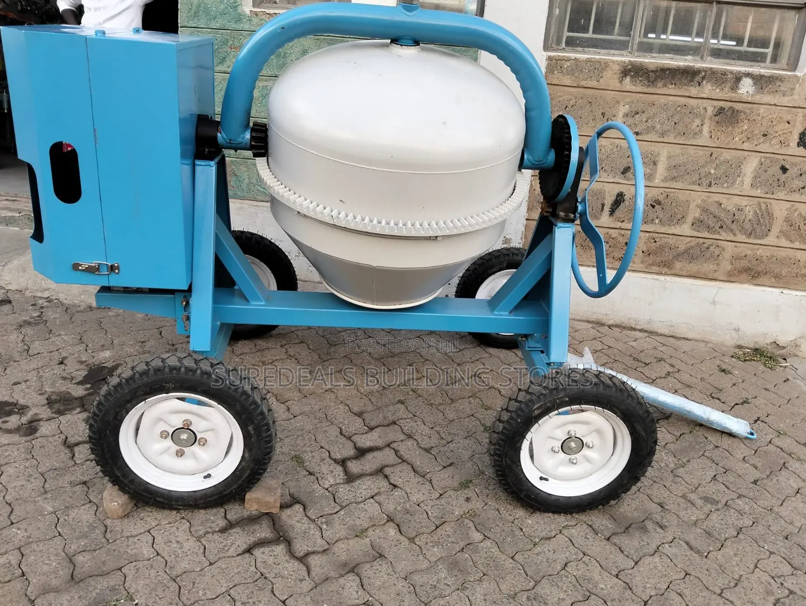 Aico 400l Diesel Concrete Mixer.