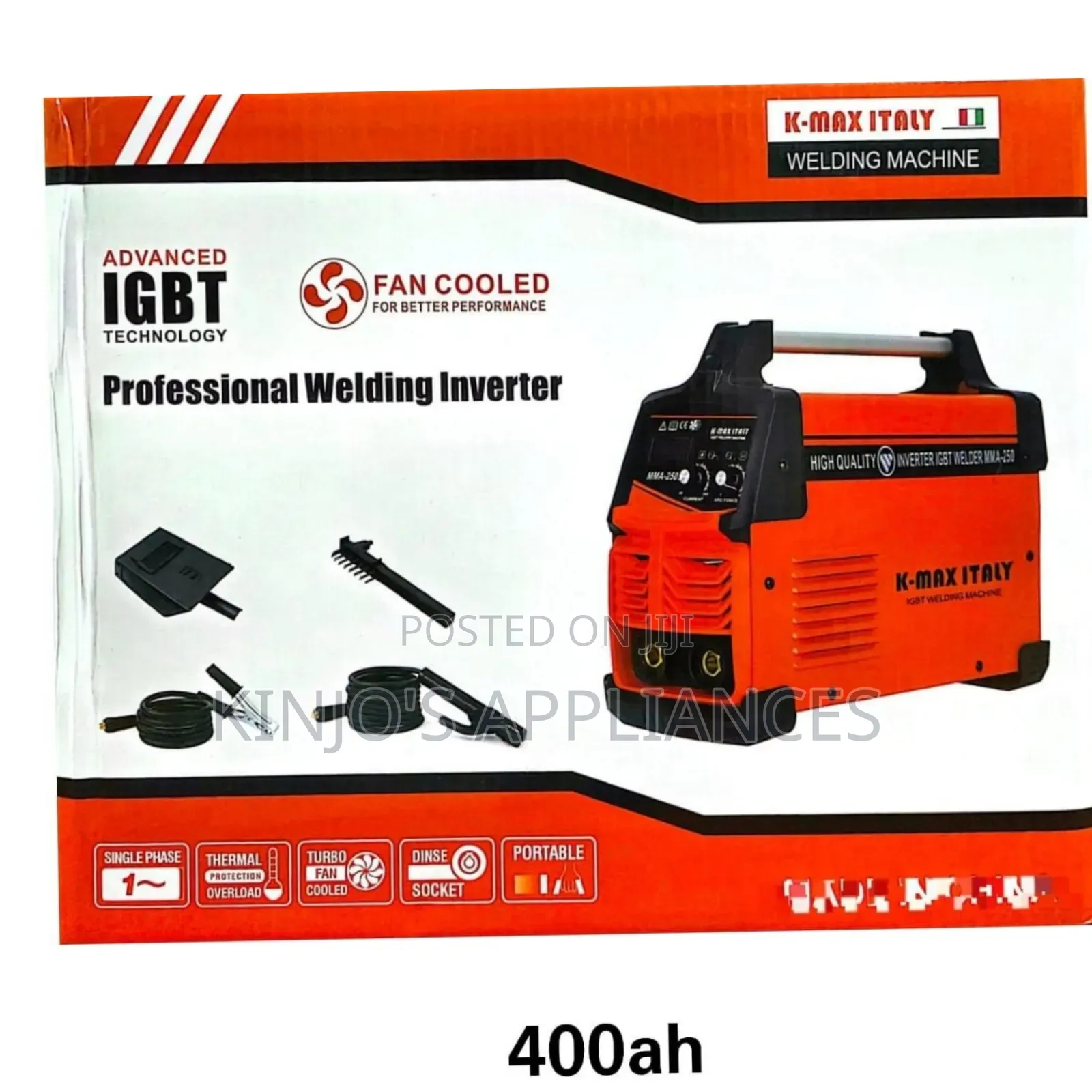 K-Max Italy Welding Machine 400ah