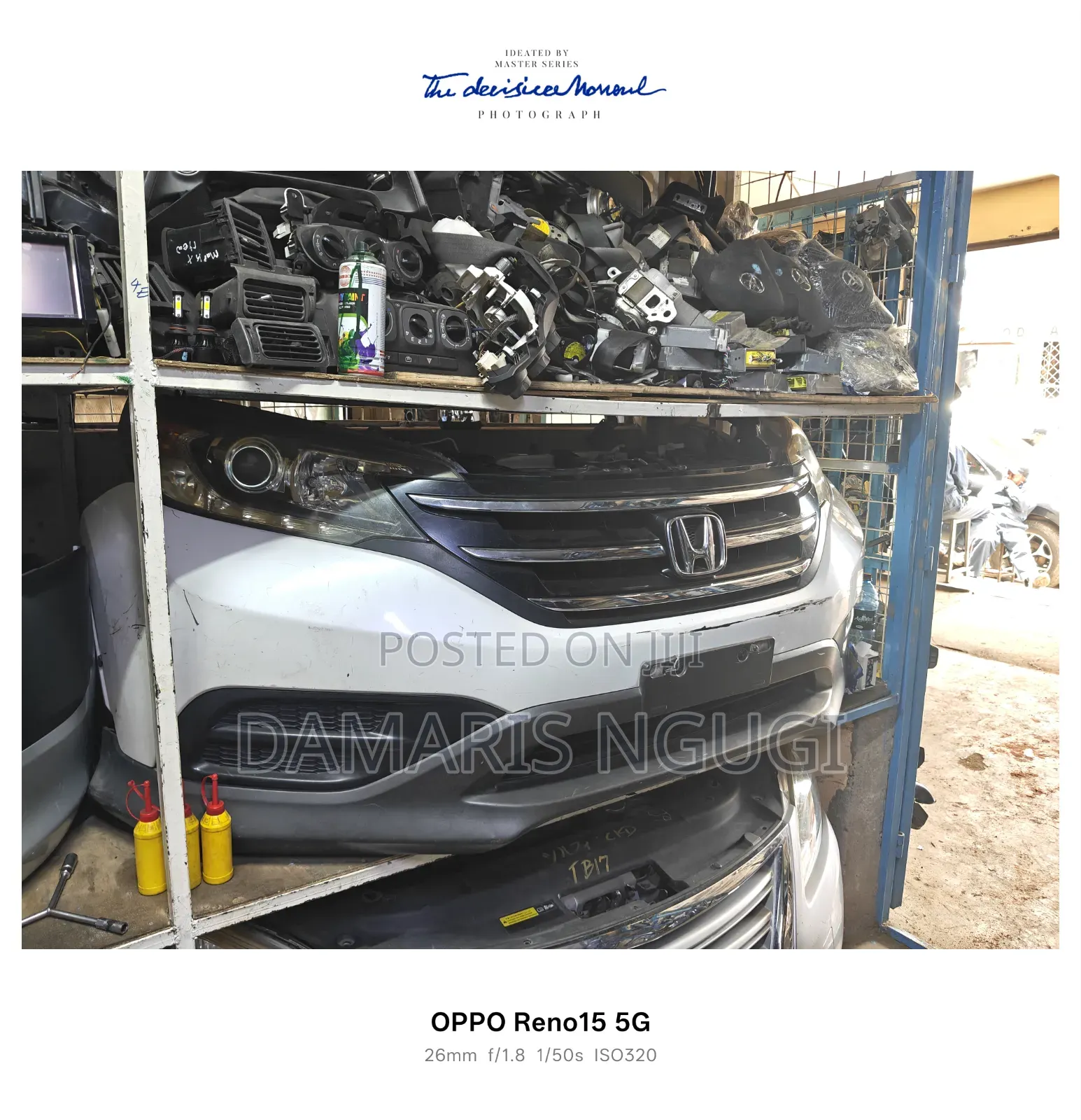 Honda CRV Rm1 Nosecut Xenon